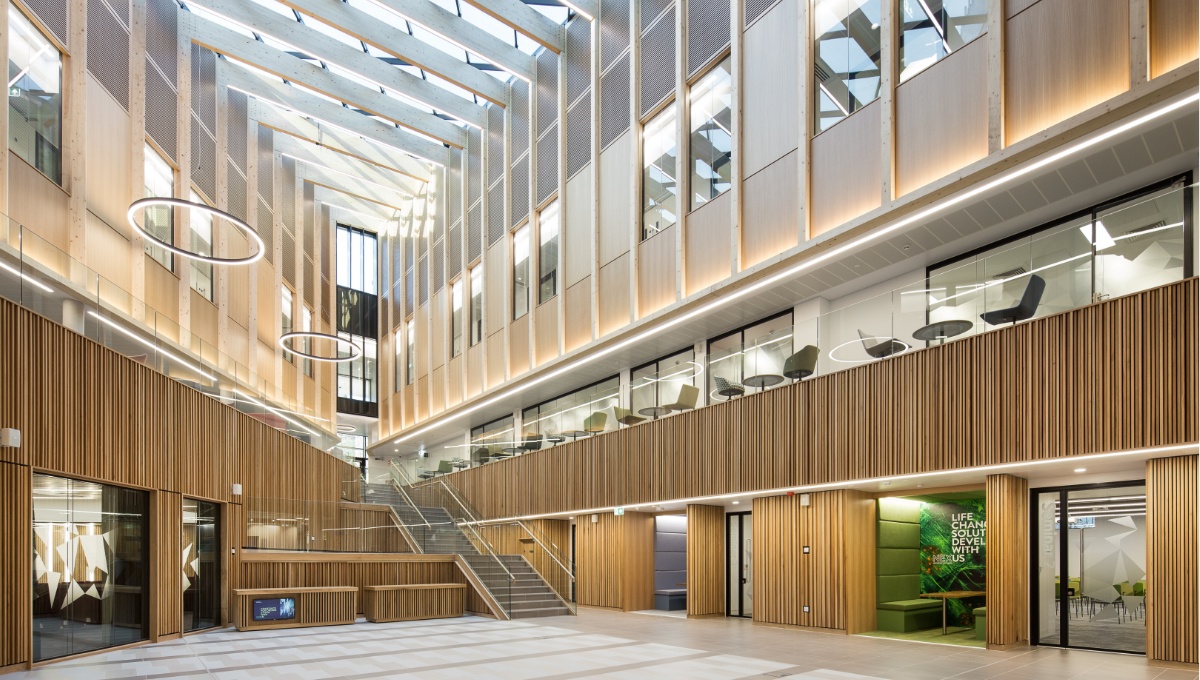 View of Nexus atrium