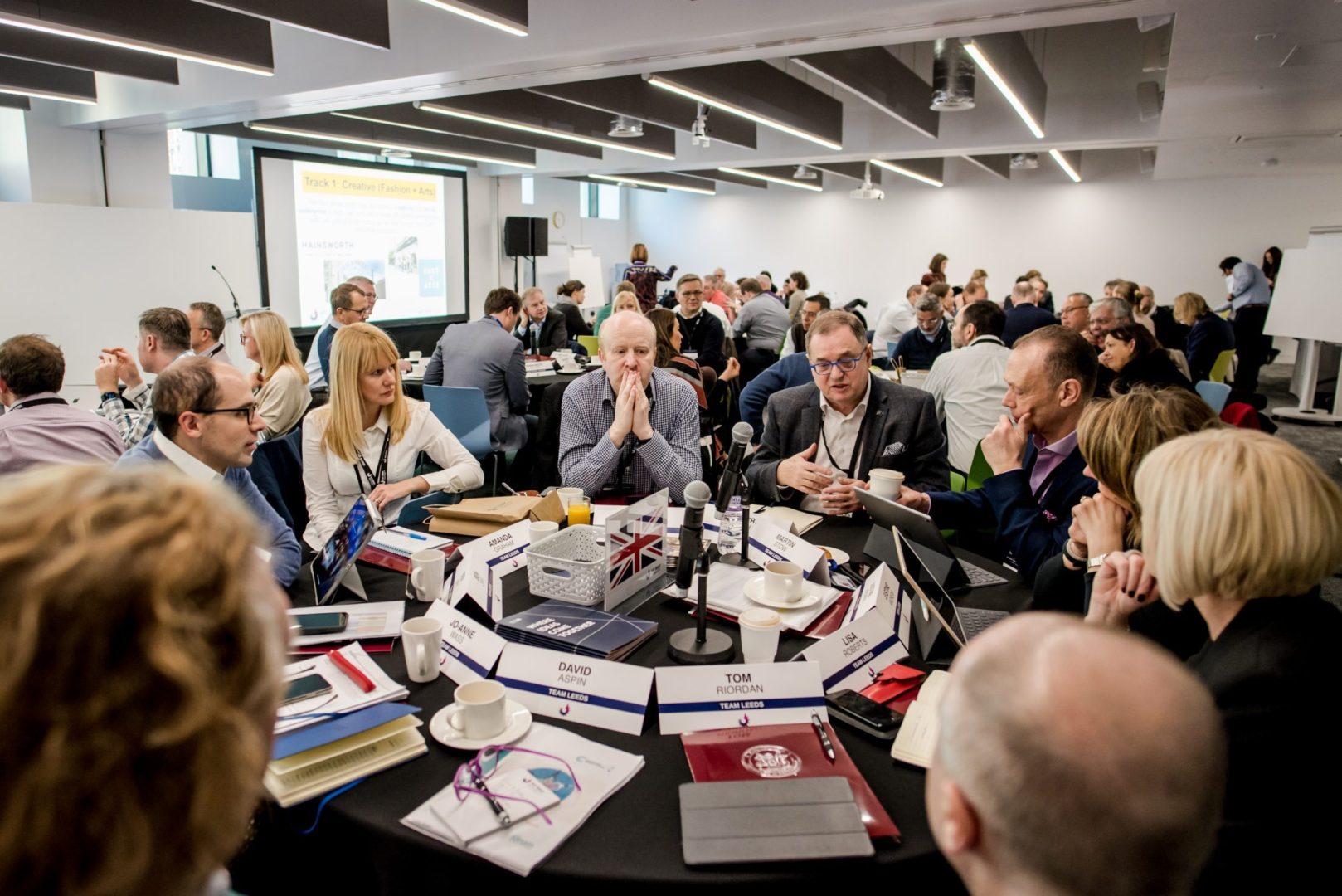 Team Leeds working amongst other MIT REAP cohorts at the second workshop hosted at Nexus