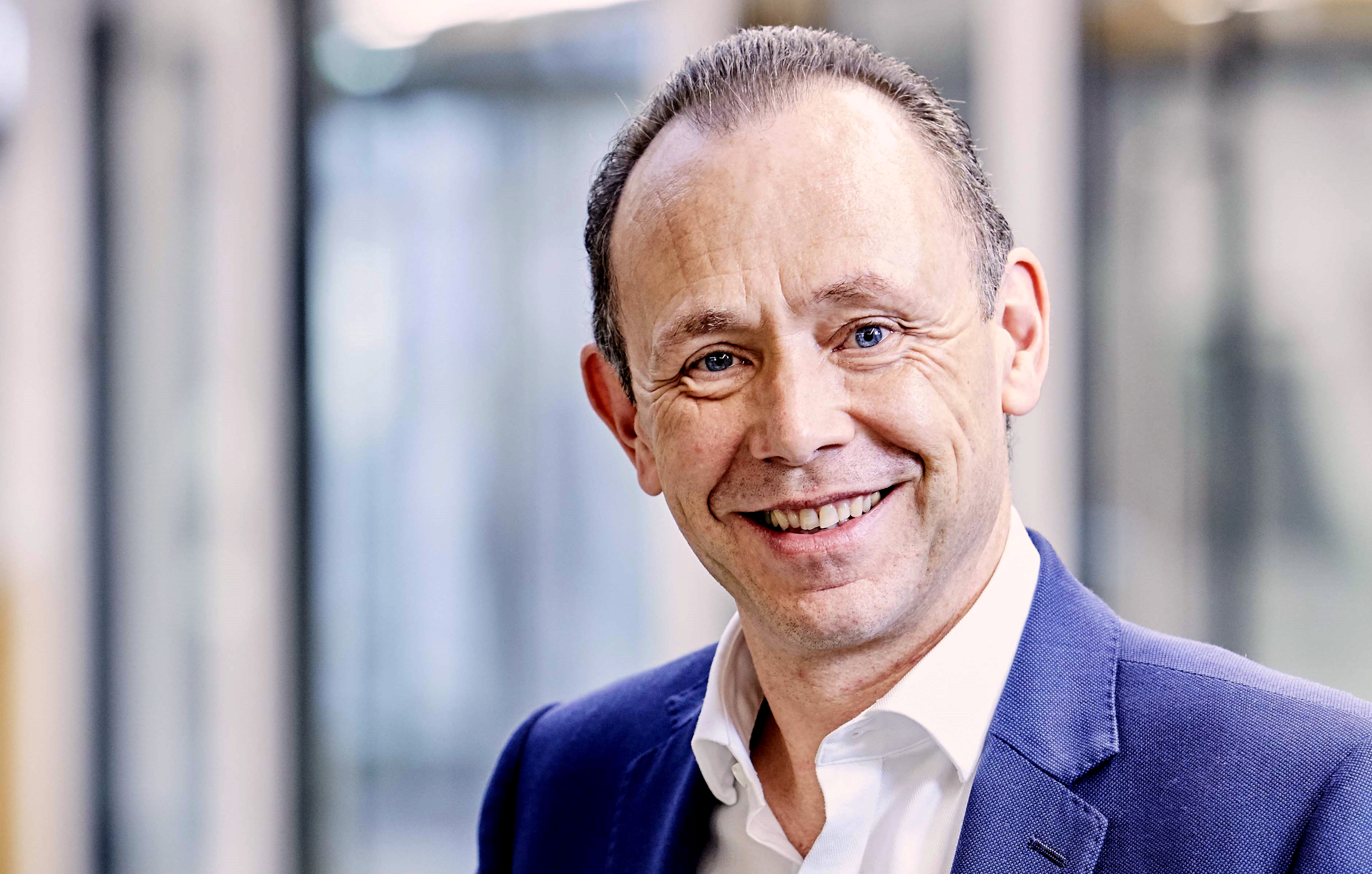 Head and shoulders image of Dr Martin Stow, Nexus Director, smiling to camera