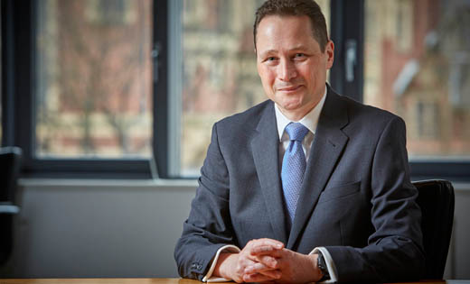 Head and shoulders shot of Professor Nick Plant, Deputy Vice-Chancellor for Research & Innovation at the University of Leeds