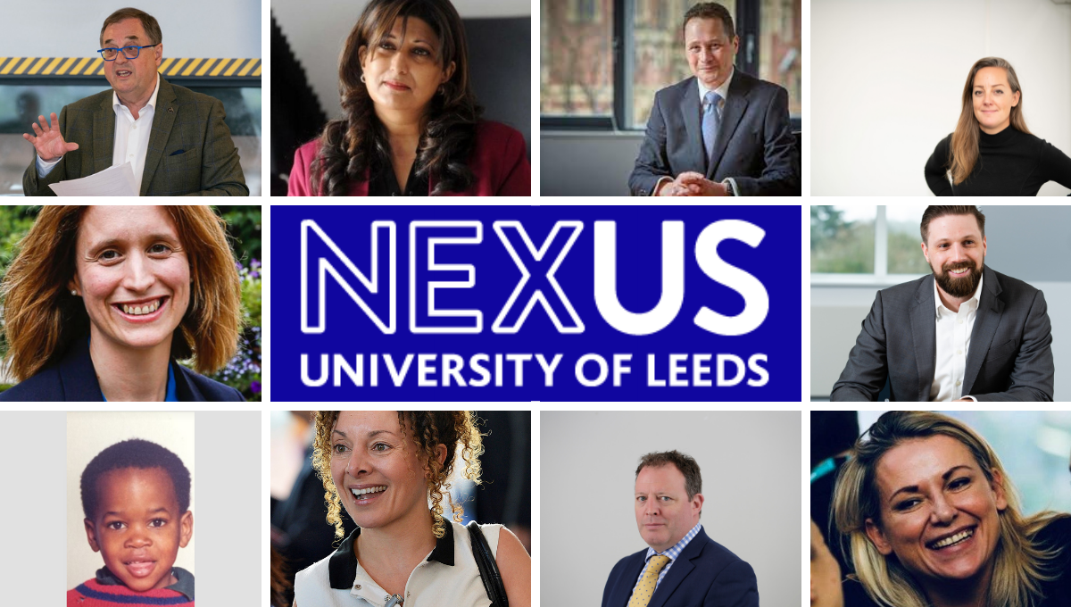 A grouped tile headshot of the contributors to the view from here feature contained within blog