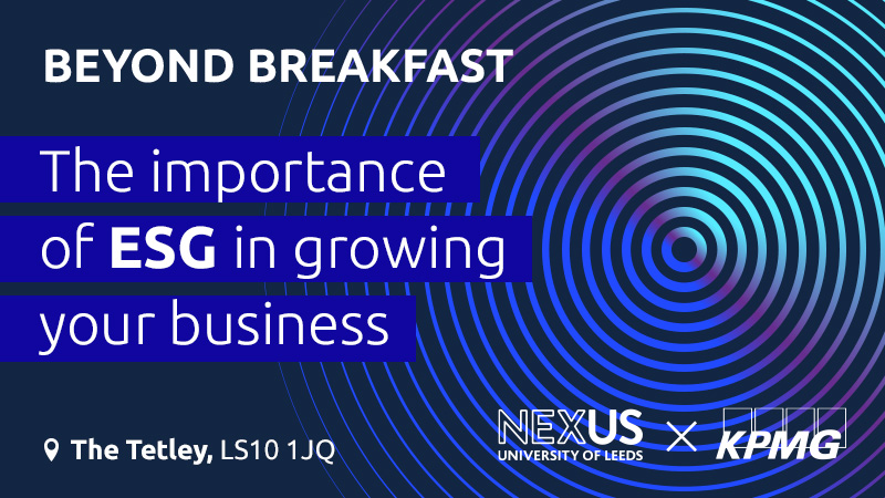 Beyond Breakfast: The importance of ESG in growing your business