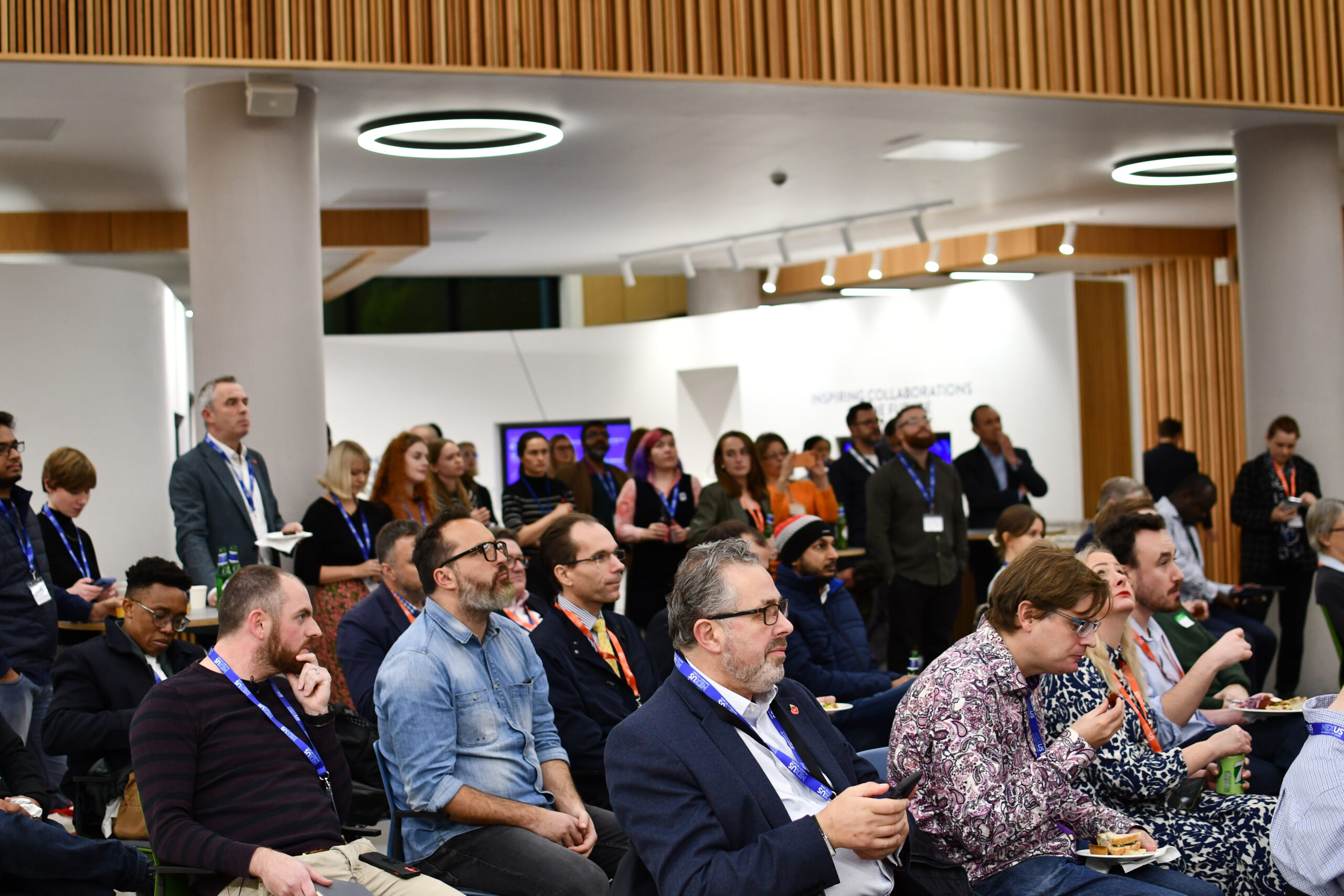 Audience listening to the speaker at Nexus Connect