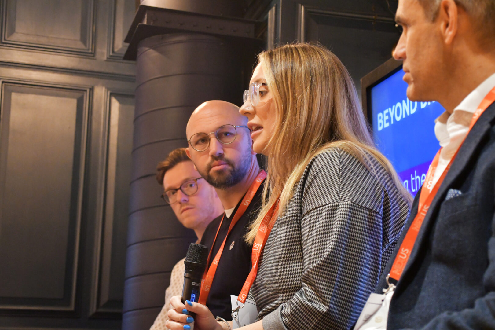 George Fairhall from WAC speaking at the event.