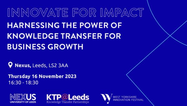 Innovate for impact event card